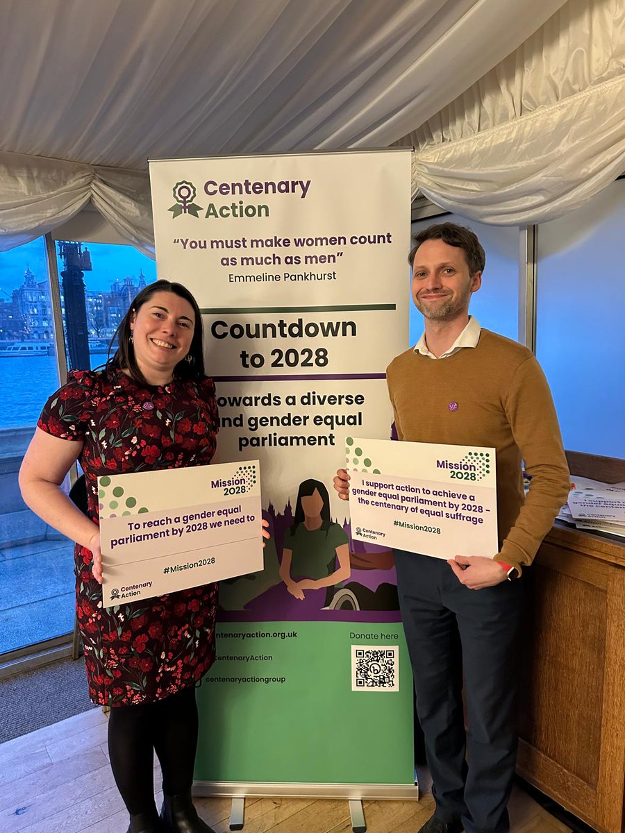 The Jo Cox Foundation (@jocoxfoundation) on Twitter photo We were pleased to attend <a href="/CentenaryAction/">Centenary Action</a>'s event in parliament today to celebrate the increase in women's representation to 40% of MPs.
We're also happy to support their ambition to achieve a #GenderEqualParliament by 2028, including through our work on the #JoCoxCommission. We were pleased to attend <a href="/CentenaryAction/">Centenary Action</a>'s event in parliament today to celebrate the increase in women's representation to 40% of MPs.
We're also happy to support their ambition to achieve a #GenderEqualParliament by 2028, including through our work on the #JoCoxCommission.