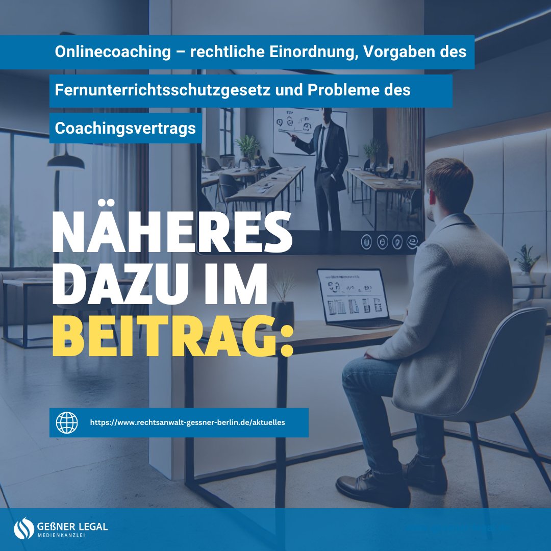 Rechtsanwalt David Geßner, LL.M. tweet media