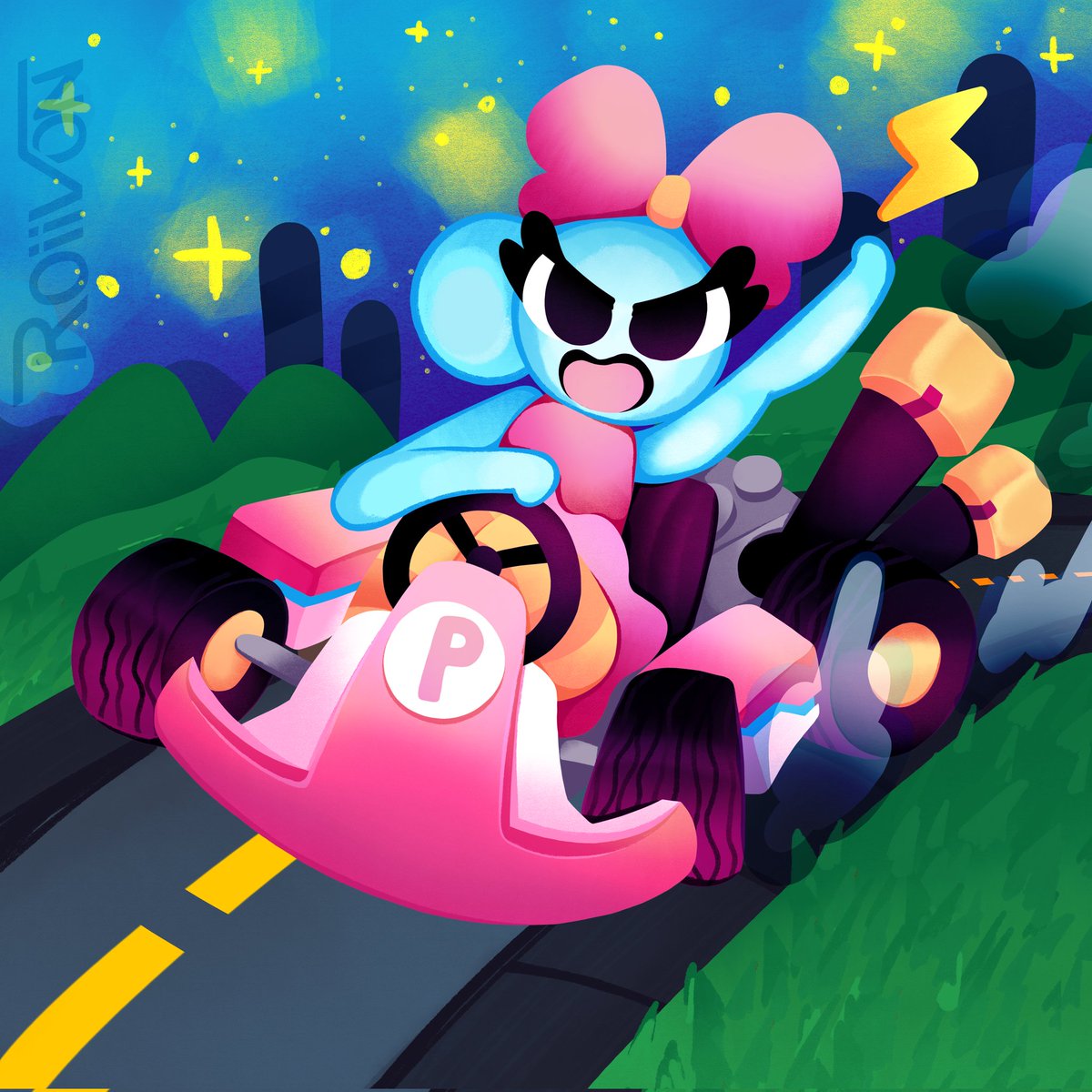 Dandys World Meets Mario Kart! 
#art #MarioKart #Nintendo #dandysworld #roblox