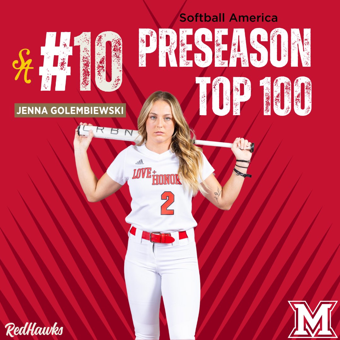 On notice 👀

The 10th best player in the country is a RedHawk! 💪🏼