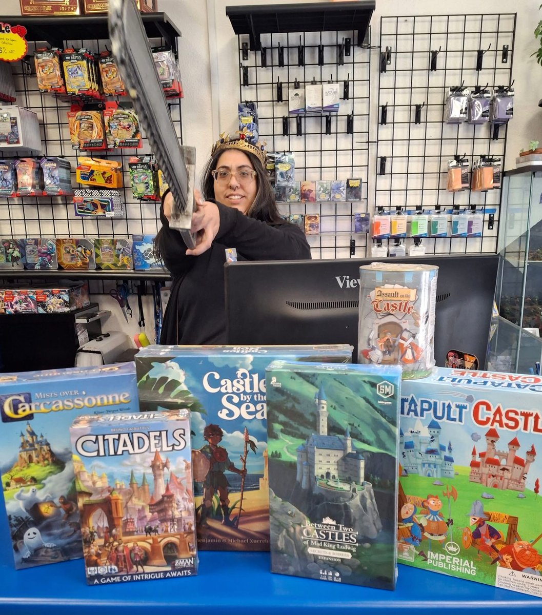 Prepare to be knighted, noble gamer! Join us at #GameKastle Santa Clara and claim your seat at the table of legendary #boardgames!