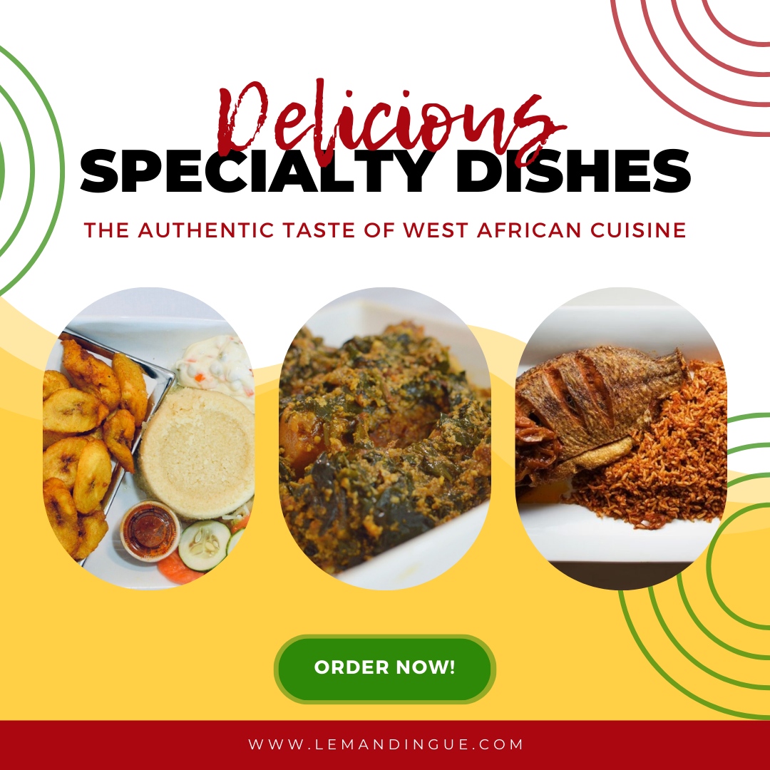 le_mandingue's tweet photo. Experience the authentic taste of West Africa with our specialty dishes! Order now!🍴

Visit us: https://t.co/BDHPxFRnyw

#LeMandingueAfricanRestaurant #LeMandingue #Philadelphia #Philly #AfricanRestaurant #Restaurant #VegetarianRestaurant #AfricanCuisine #WestAfricanFood https://t.co/Ns79lTmSpD