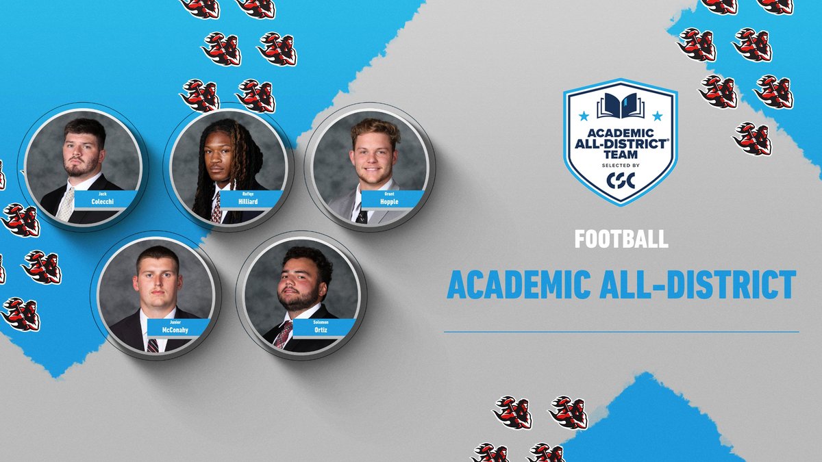 FB: Five Vulcans collect CSC Academic All-District honors with senior Jack Colecchi receiving the honor for a third-straight season

🔗 tinyurl.com/bdec3yra