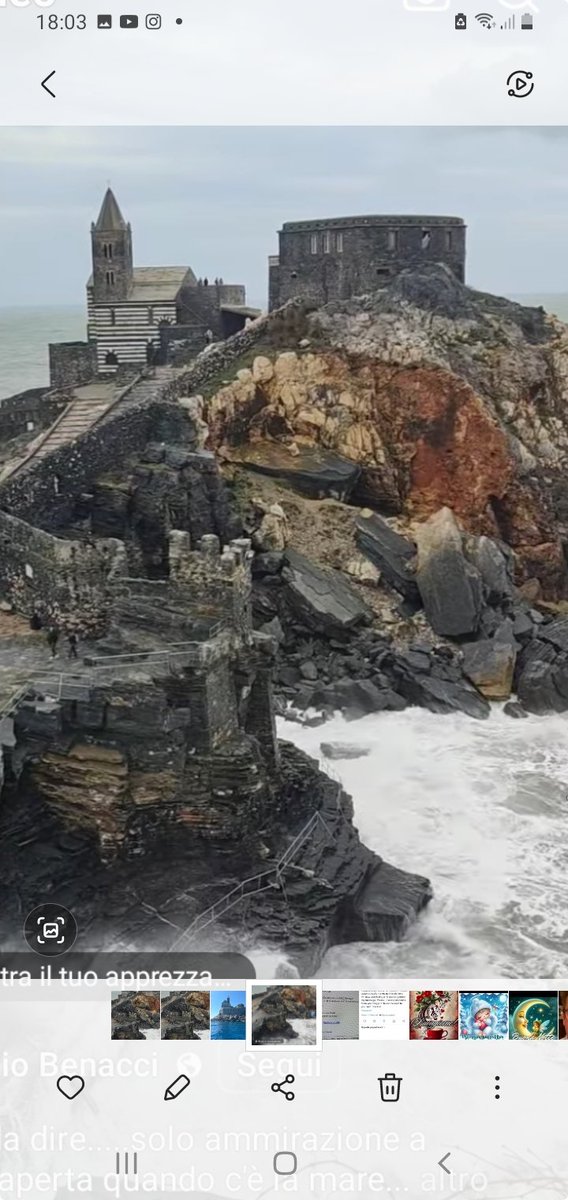 MariaGr90938185's tweet photo. ❣💞❣Good evening from Porto Venere, pearl of the Ligurian coast. Here is the beautiful and characteristic fortress on the promontory in the Tyrrhenian sea ❣💞❣ https://t.co/1H09VtFH1E