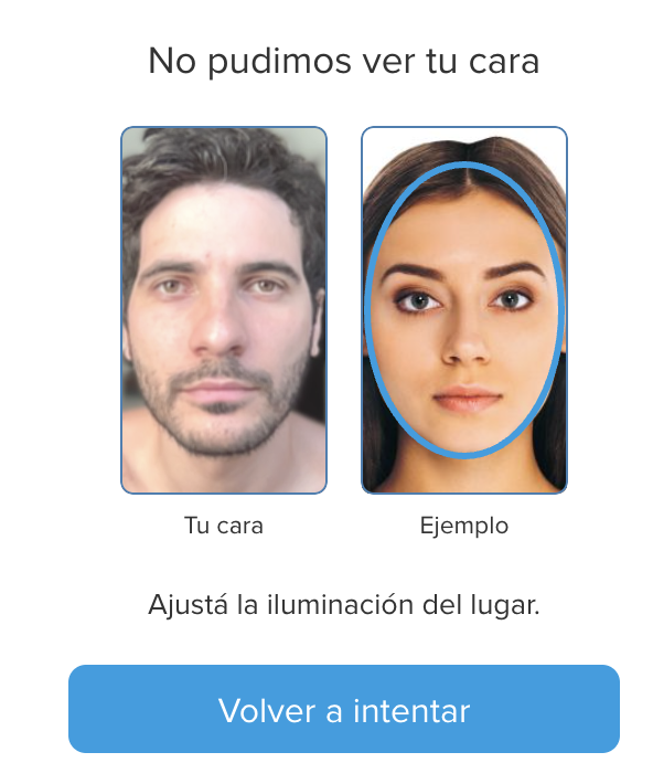 El que anda bien es el reconocimiento facial de <a href="/mercadopago/">Mercado Pago</a>