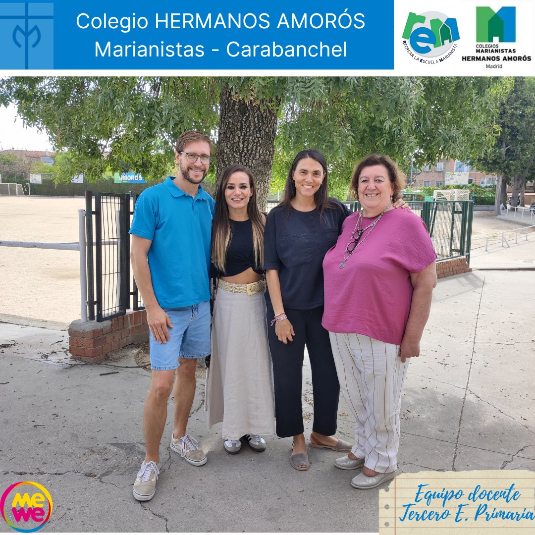 EQUIPO DOCENTE
3 #PrimariaAmorós 
Álvaro, Ana, Merche y M Carmen
¡BIENVENIDOS A VUESTRA CASA! De