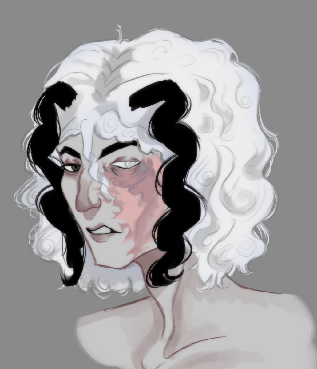ooc⠀⠀vī⠀⠀⭑.⠀

Over time his scar has grown because I am very inconsistent w drawing it
