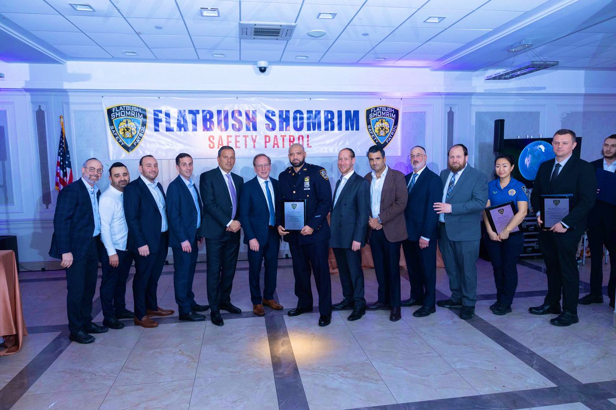 NYPD 70th Precinct (@nypd70pct) on Twitter photo Congratulations to Inspector Ceparano, former Commanding Officer of the 70th Precinct, as well as <a href="/NYPDCommAffairs/">NYPD Community Affairs</a> PO Reyes, Det. Au, and PO Podd, who were honored for their outstanding contributions to their communities at last night's Hanukkah holiday celebration.
<a href="/CMFarahLouis/">Council Member Farah N. Louis</a> Congratulations to Inspector Ceparano, former Commanding Officer of the 70th Precinct, as well as <a href="/NYPDCommAffairs/">NYPD Community Affairs</a> PO Reyes, Det. Au, and PO Podd, who were honored for their outstanding contributions to their communities at last night's Hanukkah holiday celebration.
<a href="/CMFarahLouis/">Council Member Farah N. Louis</a>