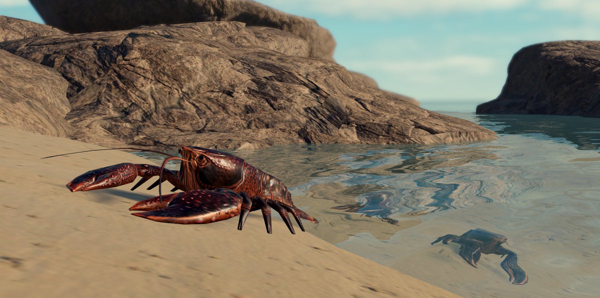 Jaco2811's tweet image. Crayfish &amp;amp; Lobsters coming soon to Prior Extinction as Ai-prey!