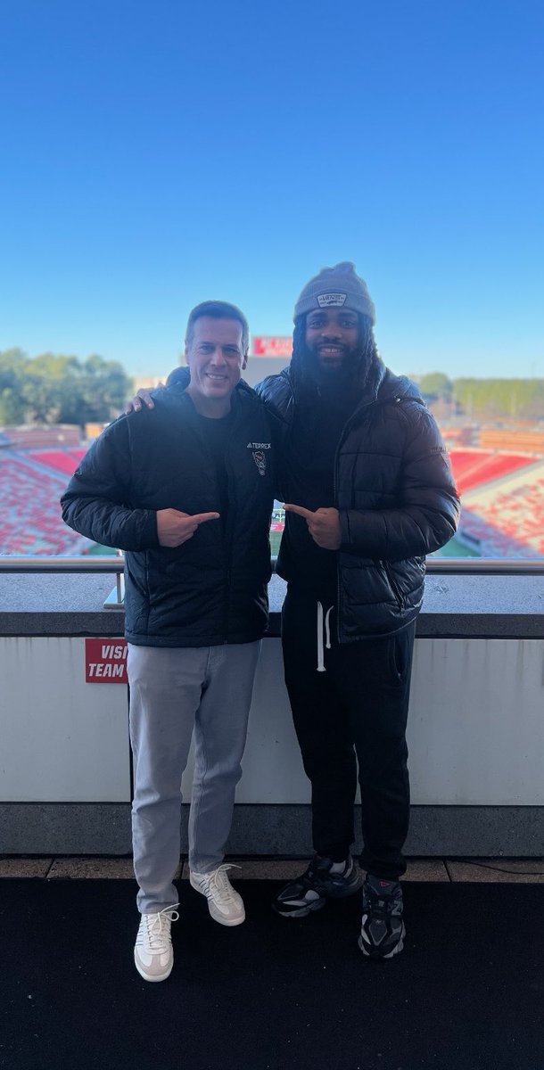 Back in action with my guy ⁦<a href="/tragod23/">Tra Thomas</a>⁩!!