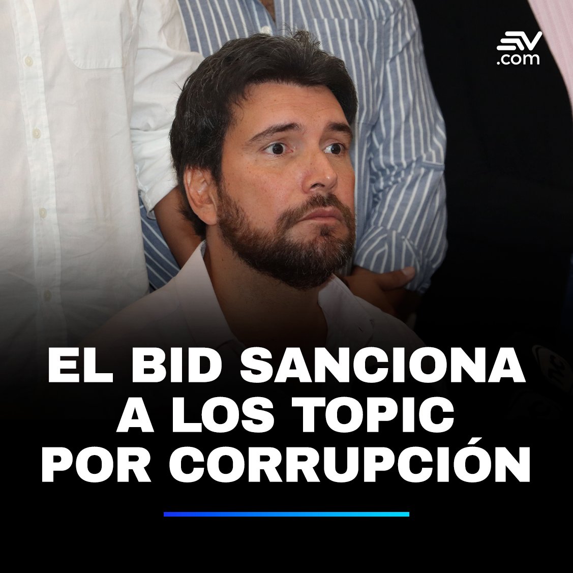 📌 El BID sancionó a Jan Topic, excandidato presidencial; a su padre, Tomislav Topic; y a tres empresas de su grupo, por haber participado en prácticas de corrupción ▶️ bit.ly/4fMyuQA