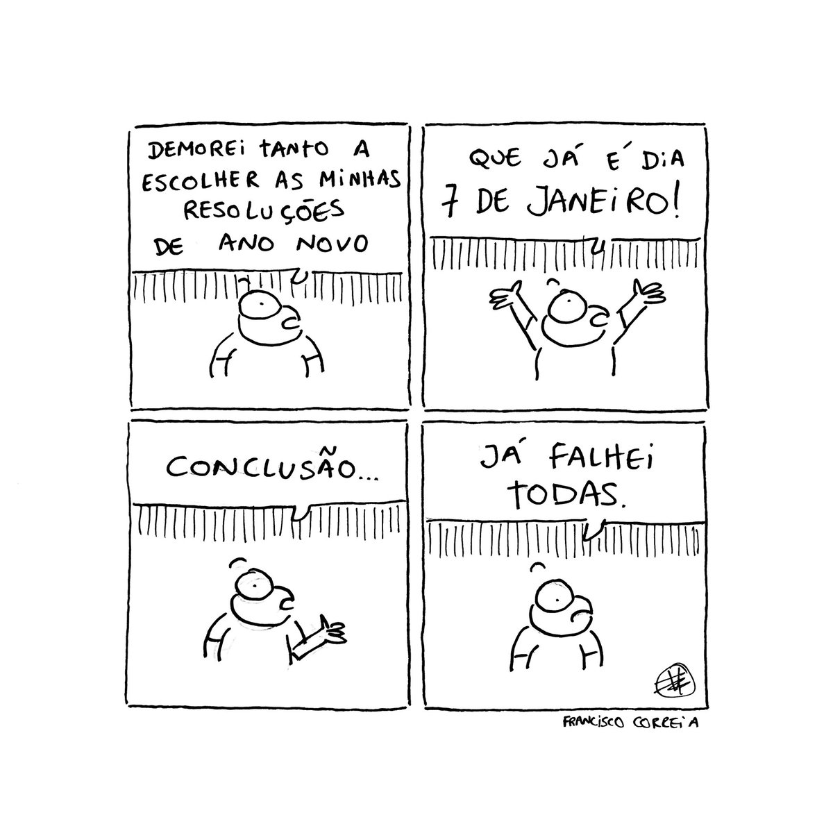 ChicoCorea's tweet image. Nunca é tarde para resoluções de ano novo.