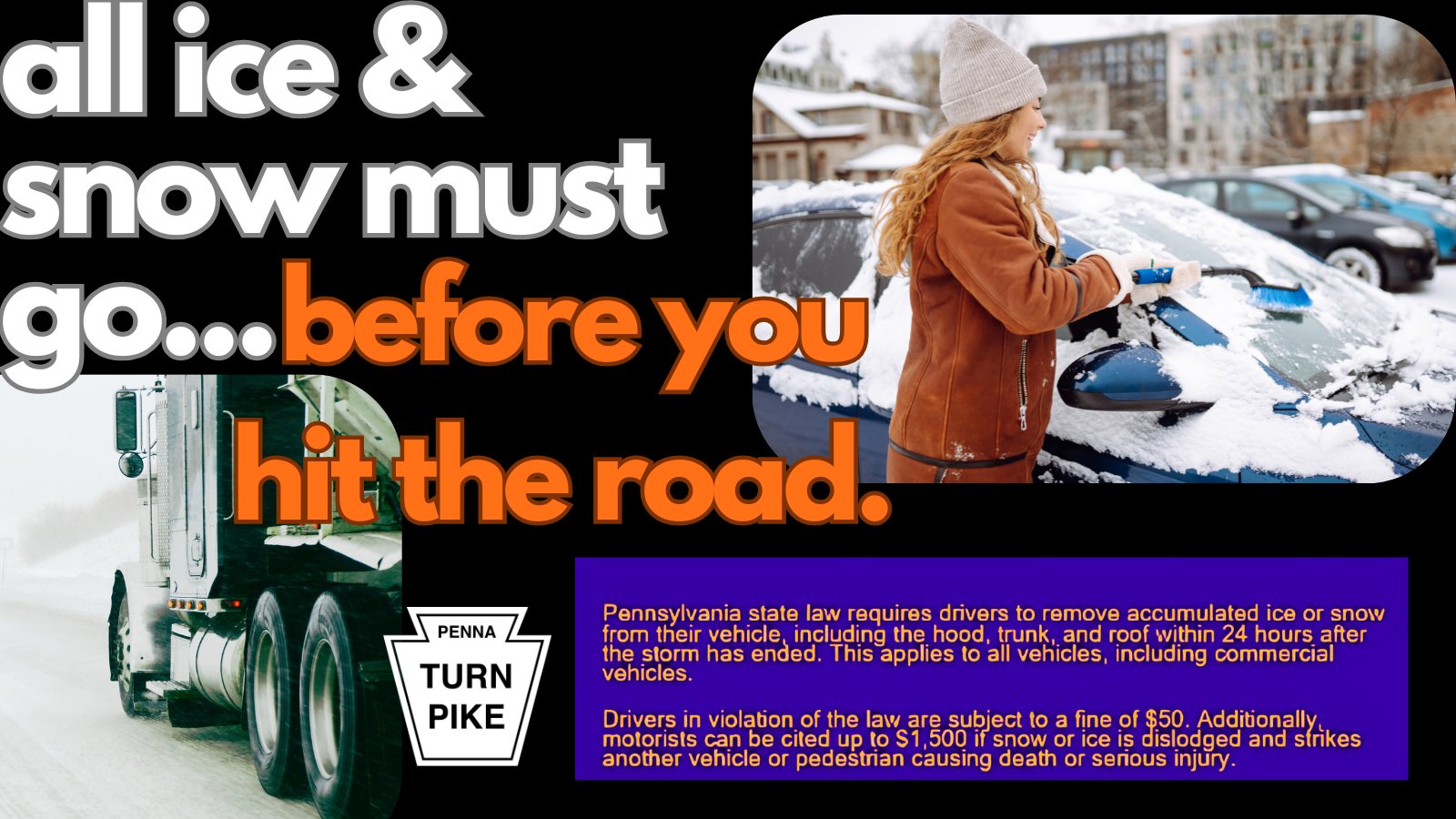 PA Turnpike Alerts on X: &ldquo;Before you hit the PA Turnpike, remember 