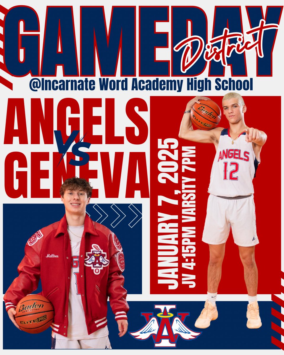 It’s Gameday! Angels vs Geneva…be there!!! <a href="/TXPSbasketball/">Texas Private School Basketball</a> <a href="/TAPPSbasketball/">TAPPS Basketball</a> <a href="/iwaccbasketball/">Incarnate Word Academy Angel Basketball</a>