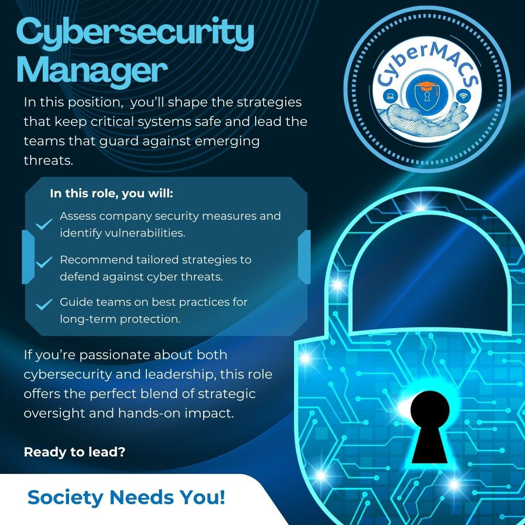 cybermacs_emjm's tweet photo. 🔍 Discover a range of roles in threat analysis, security architecture, incident response, and more! Stay tuned for fresh listings and insights! Let’s unlock your potential together! 🔑💪
#CyberMACS #JobRecommendation #CybersecurityCareers #CareerGrowth #JobSearch #ErasmusMundus https://t.co/iLK2awrkLU