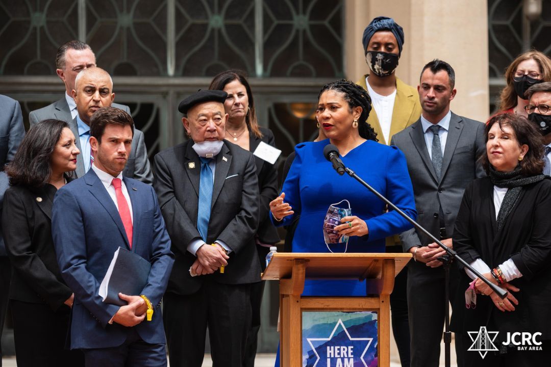 SFJCRC's tweet photo. On behalf of the San Francisco Jewish community, we extend our deepest gratitude to Mayor @LondonBreed for her unwavering friendship and tireless support.

From combating antisemitism and prioritizing public safety, to strengthening the S.F.-Haifa Sister City relationship and traveling to Israel with us, Mayor Breed has been an extraordinary ally to our community. Her legacy of support for our community will not be forgotten.

📷 Here are a few of our favorite moments. Thank you, Mayor Breed, from all of us at JCRC!