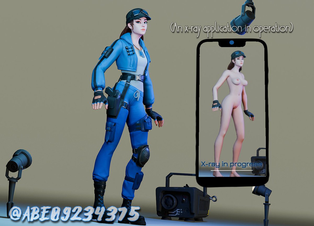 ABE09234375's tweet photo. Cloud Striker uses an x-ray app📱

#fortniterule34 #FortniteNSFW #rule34 #r34 #nsfw #fortniteporn #FortniteArt #Cloudstriker https://t.co/m56nazoZVt
