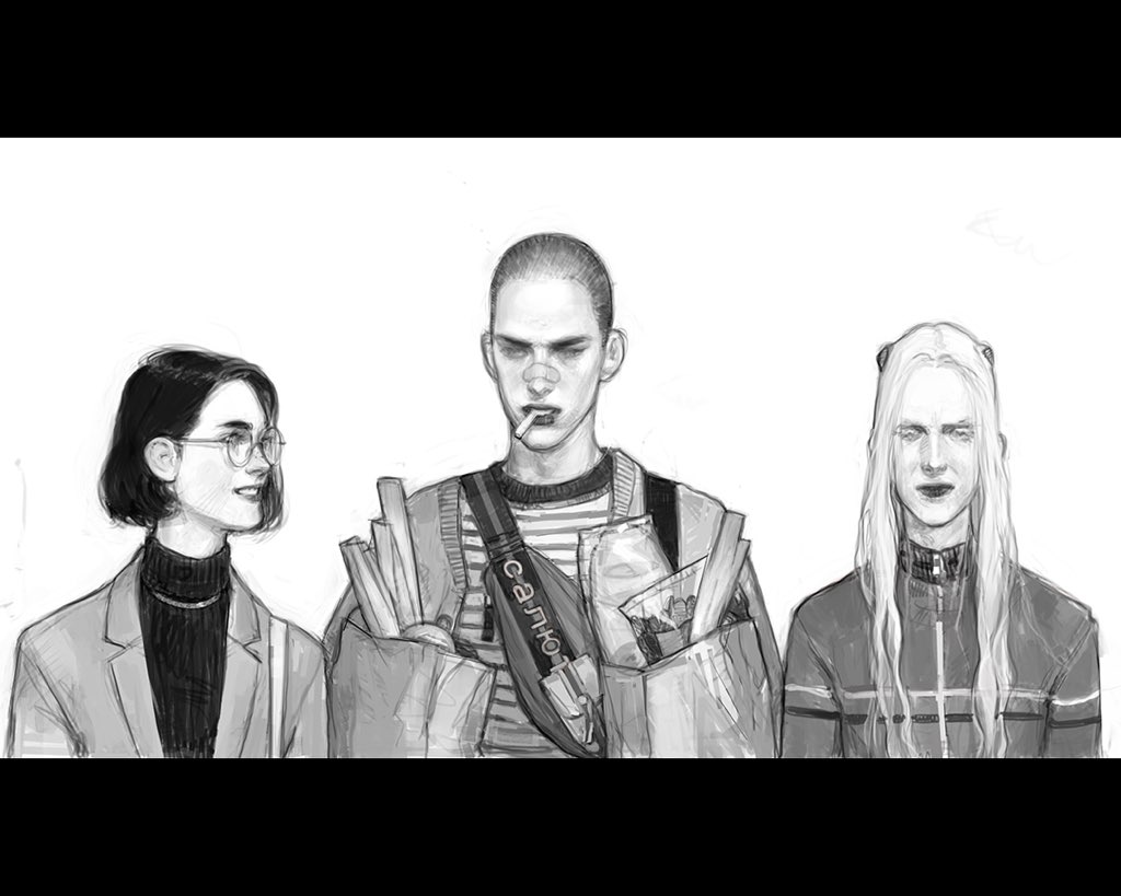 They’re going to prepare for the apocalypse 
#sketch