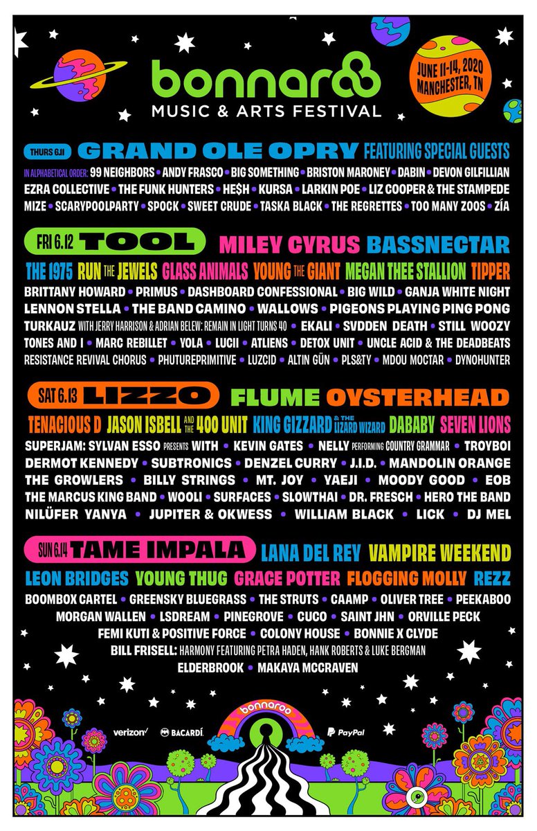 LexinFlexin's tweet image. 5 years ago today the best lineup that never happened was dropped… @Bonnaroo 😭💔