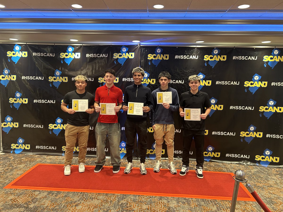 This group has represented the program and the community with tremendous class. There were some exceptional performances on the field and a great deal to be proud of off the field as well. Thank you to the <a href="/hsscanj/">HSSCANJ</a> for another great All-State banquet. <a href="/KardsAthletics/">Athletics</a> <a href="/KearnySupt/">Flora Encarnacao</a>