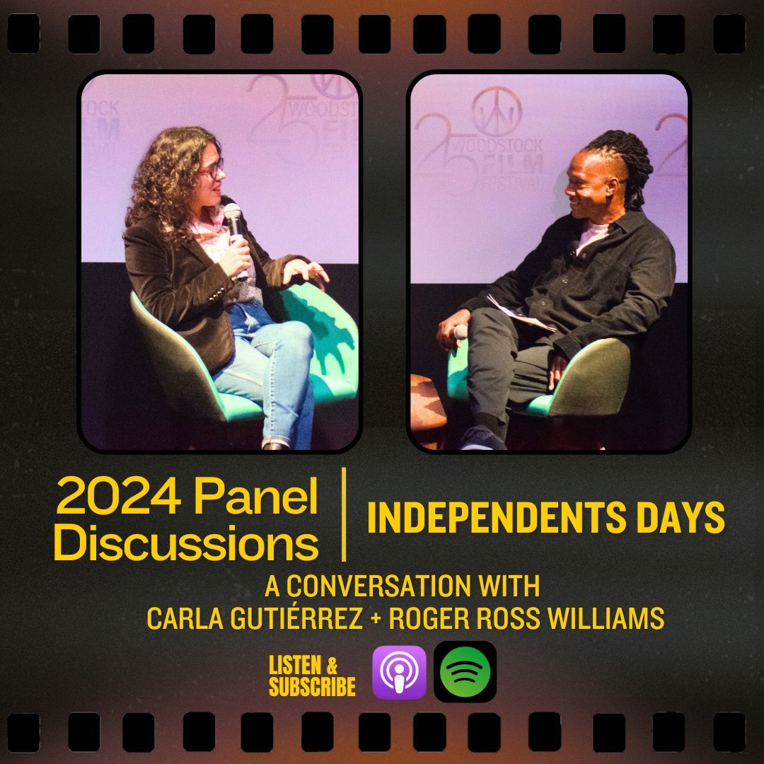 woodstockfilm's tweet photo. #WFF25 Panel: Listen to this fascinating discussion with Academy Award-winning director Roger Ross Williams and Emmy-nominated documentary director/editor Carla Gutiérrez about the making of her directorial debut, FRIDA.
🎧 https://t.co/HrouT0EfBx https://t.co/Mhd1Hh3ZqT