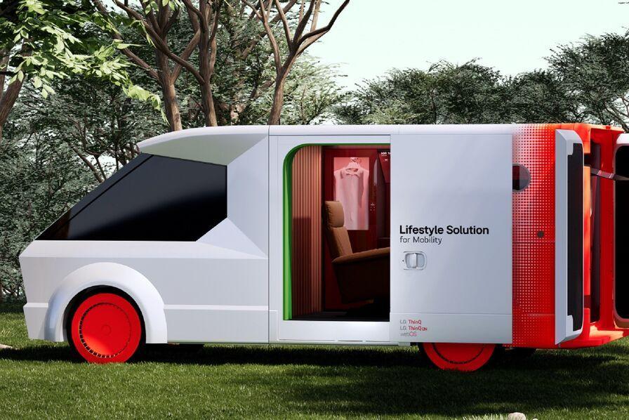 CES 2025 : LG dévoile un véhicule futuriste qui embarque toute la domotique d'une maison usine-digitale.fr/article/ces-20…
