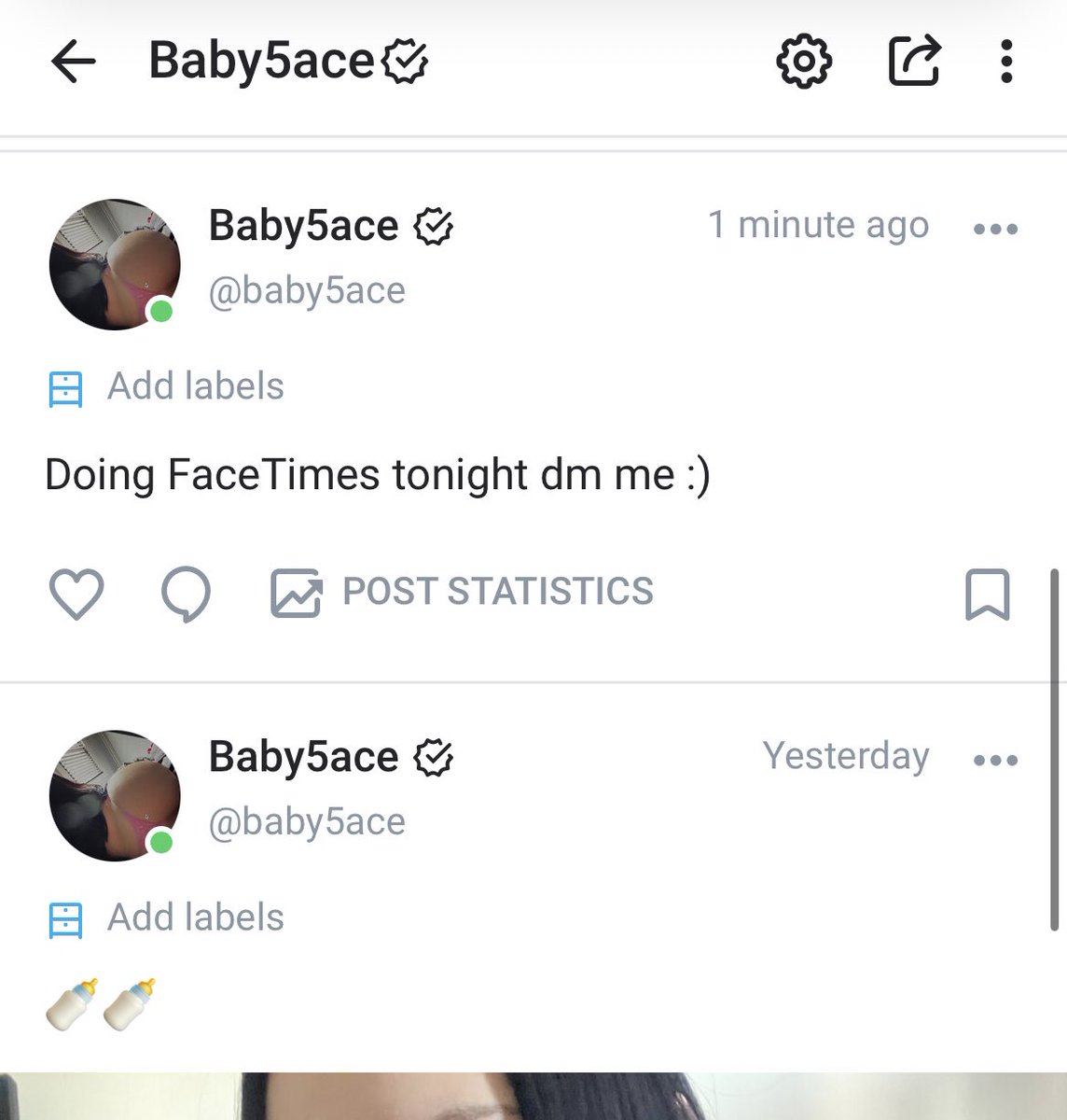 badlalaa's tweet photo. Doing FaceTimes dm me and subscribe 👀🍼

https://t.co/dYdyG9SfLz
#factimes #ft #fetish #onlyfansgirl #latina https://t.co/qJTeqMp1Kg