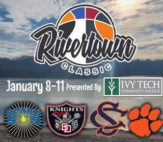 It's Rivertown Week! 

We'll bring you all eight games starting with girls first round games on Wednesday:

Lawrenceburg vs. Switz. Co. - 6 PM
South Dearborn vs. Rising Sun - immediately after

Our coverage is presented by <a href="/IvyLburgBville/">Ivy Tech LburgBville</a>
