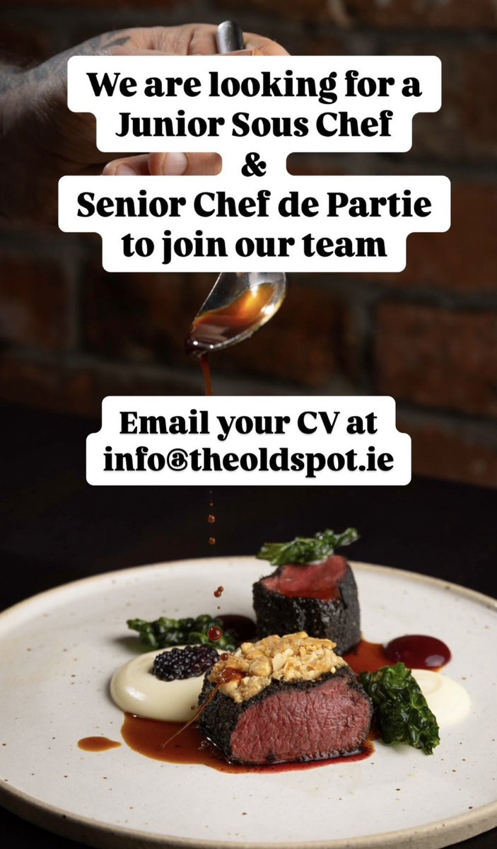 We are Hiring! Send us your cv and come have a chat 🤩🥳