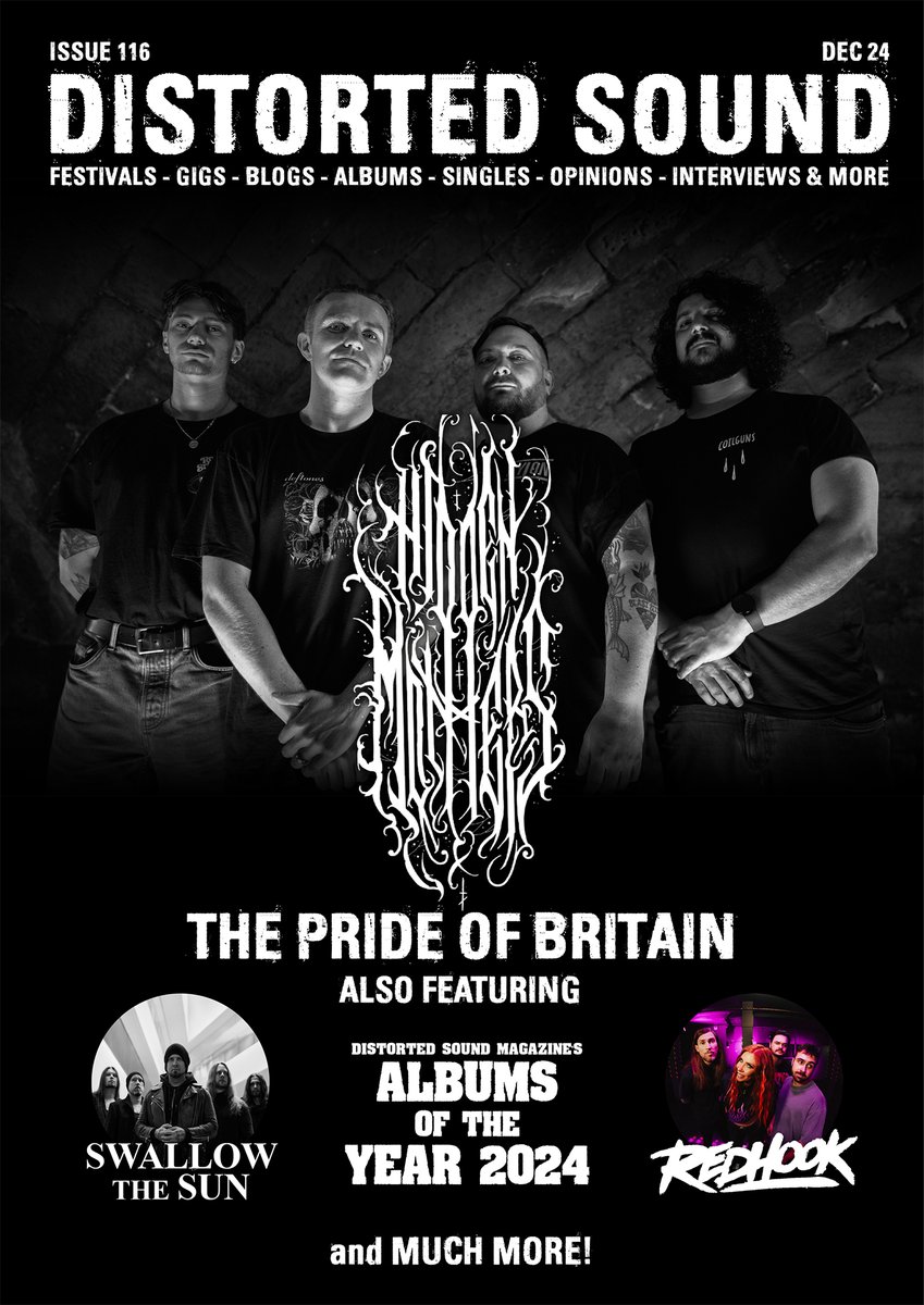 Distorted Sound (@distorted_mag) on Twitter photo Issue 116 of Distorted Sound is available now!
FEAT: <a href="/hiddenmothersuk/">Hidden Mothers</a>, <a href="/STSOfficial_1/">Swallow The Sun</a>, <a href="/sugarhorse666/">Sugar Horse</a>, <a href="/weareredhook/">RedHook</a>, <a href="/LessThanJake/">Less Than Jake</a>, <a href="/MassiveWagons/">Massive Wagons</a>, <a href="/interlakerband/">interlaker</a>, Mallavora, <a href="/TGOSdoom/">the Gates of Slumber</a>, <a href="/EnsiferumMetal/">Ensiferum</a>, Fixation, <a href="/ChuckRagan/">Chuck Ragan</a>, <a href="/tfnsong/">Tides From Nebula</a>, <a href="/ChaosReigns_UK/">Chaos Reigns</a>, <a href="/FellowshipUK/">Fellowship</a> and more! Issue 116 of Distorted Sound is available now!
FEAT: <a href="/hiddenmothersuk/">Hidden Mothers</a>, <a href="/STSOfficial_1/">Swallow The Sun</a>, <a href="/sugarhorse666/">Sugar Horse</a>, <a href="/weareredhook/">RedHook</a>, <a href="/LessThanJake/">Less Than Jake</a>, <a href="/MassiveWagons/">Massive Wagons</a>, <a href="/interlakerband/">interlaker</a>, Mallavora, <a href="/TGOSdoom/">the Gates of Slumber</a>, <a href="/EnsiferumMetal/">Ensiferum</a>, Fixation, <a href="/ChuckRagan/">Chuck Ragan</a>, <a href="/tfnsong/">Tides From Nebula</a>, <a href="/ChaosReigns_UK/">Chaos Reigns</a>, <a href="/FellowshipUK/">Fellowship</a> and more!