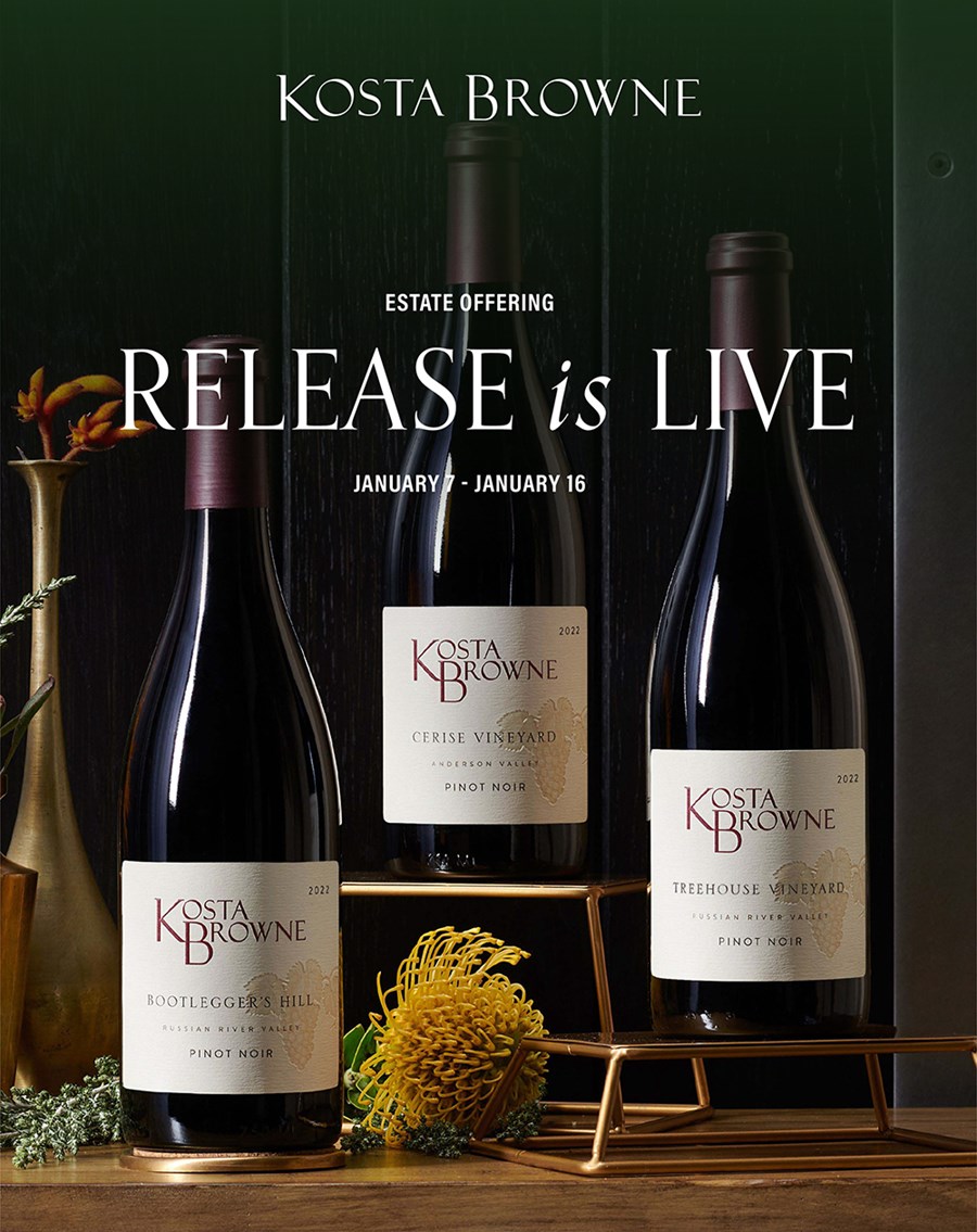 Members, our Estate Series Offering is LIVE today, Tuesday, January 7, through January 16 at 11:59 PM (PT). 

We invite you to explore our Estate Series to learn more about these new releases.

kostabrowne.com/wine/estate-se…