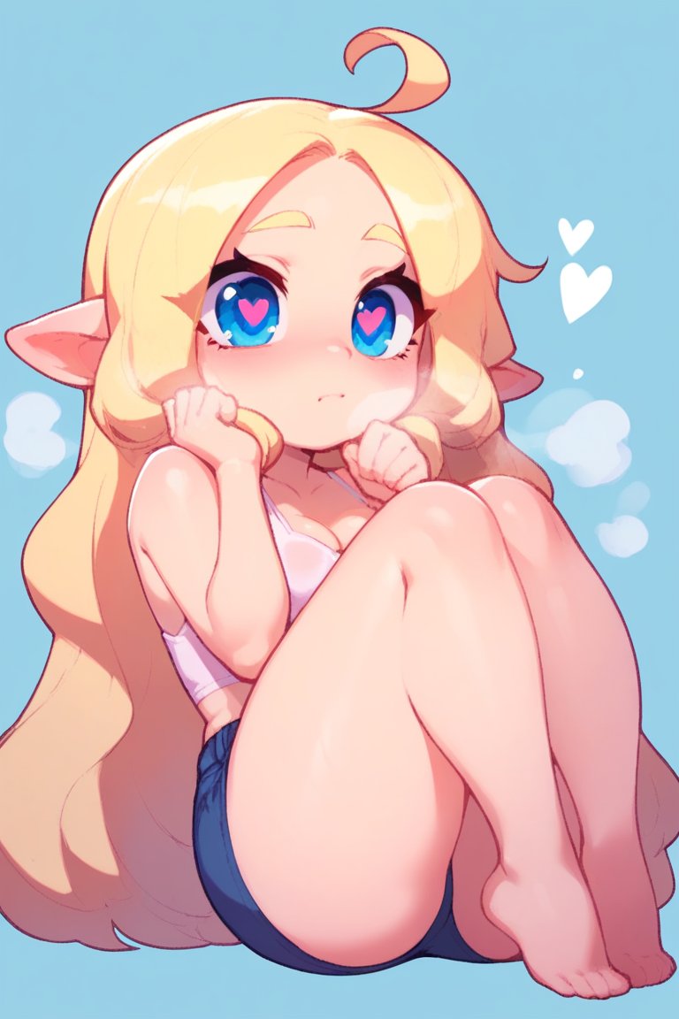 You walk out of the shower nude and she's just sitting there, in love, and intensely aroused