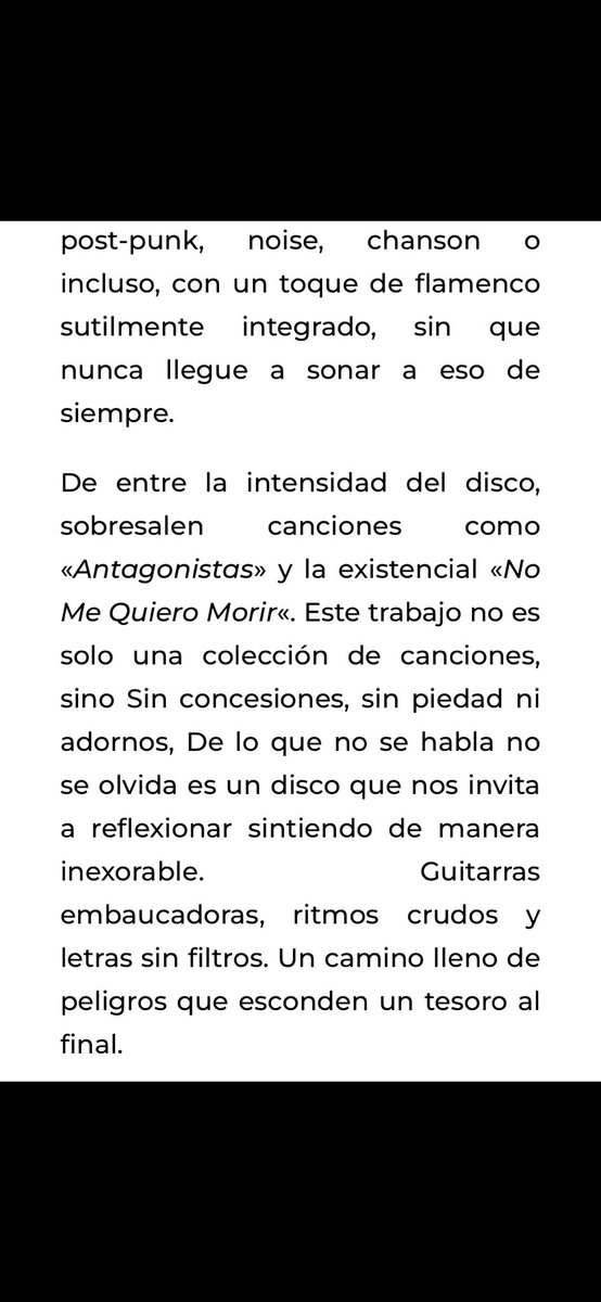 Estos de <a href="/Achtungmag/">Revista ACHTUNG!</a> se empachan de sonidos eclécticos y estiman el disco de #LõBISON entre sus elegidos. Salud!

achtungmag.com/la-musica-que-…