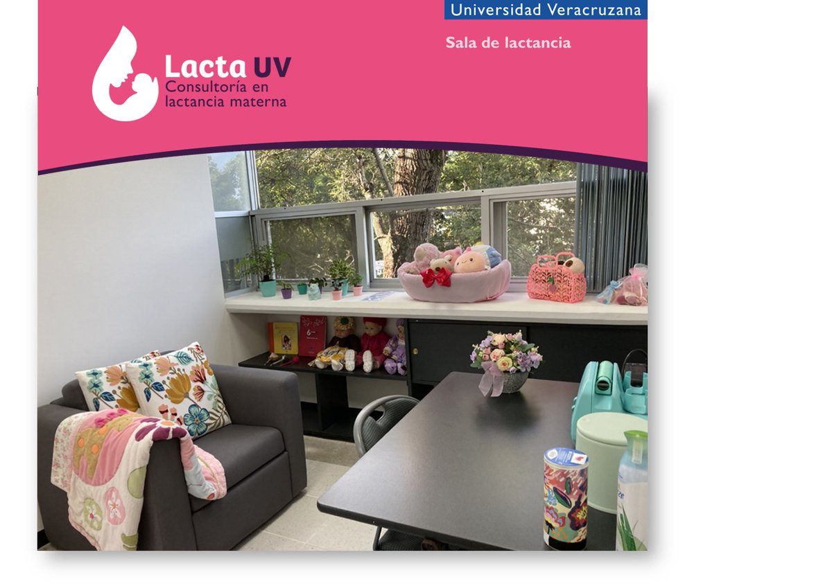 #LactaUV pone a disposición de las mujeres en periodo de lactancia sus salas especializadas, espacios dignos, privados, higiénicos y accesibles para amamanten o extraigan y conserven adecuadamente su leche durante el horario de trabajo. 🤱🤰

🖥Detalles: uv.mx/lactauv