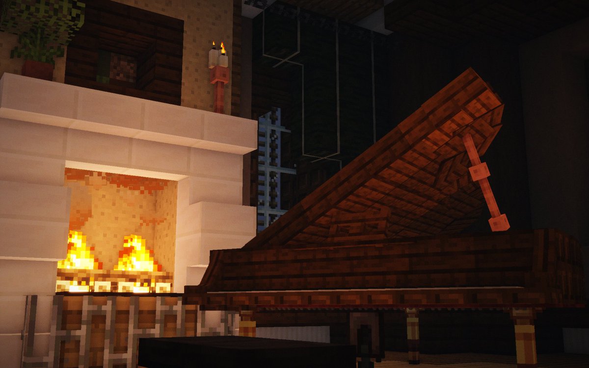 Minecraft Piano!

Made with armorstands 
#Minecraft  #Minecraftbuilds