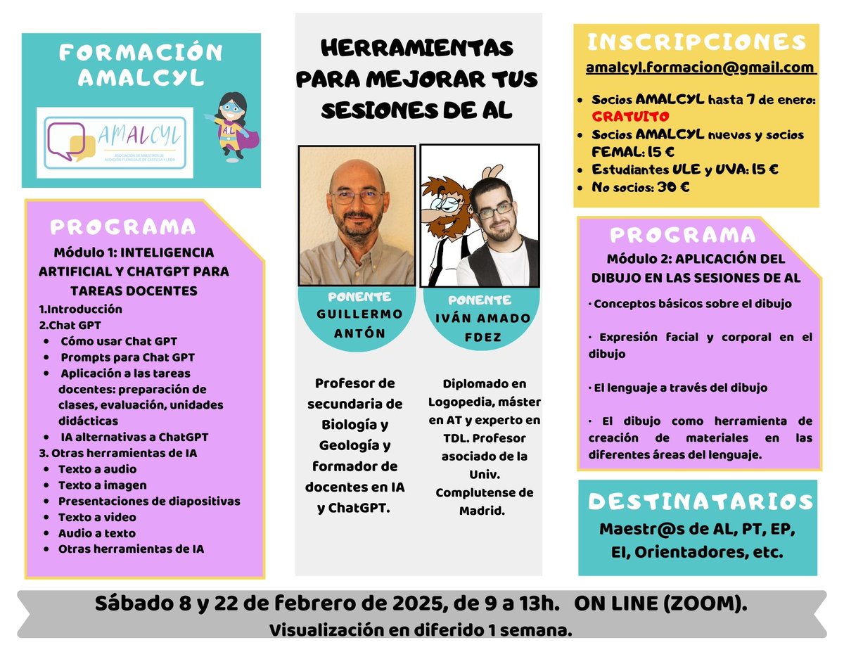 2025 viene pisando fuerte con esta pedazo de formación Online superpráctica...Apúntate YA que las plazas vuelan!!!
forms.gle/KgytMZa66TsRJJ…
