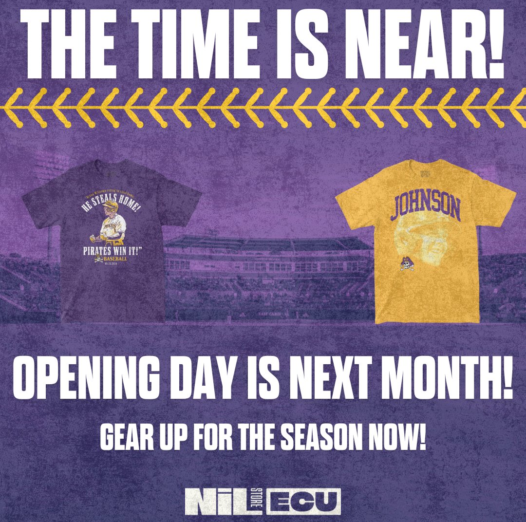 The Jungle is calling...ARRRGH you ready!? ⚾🏴‍☠️

Shop custom Baseball gear now!🛍️⬇️
 
nil.store/east-carolina/…