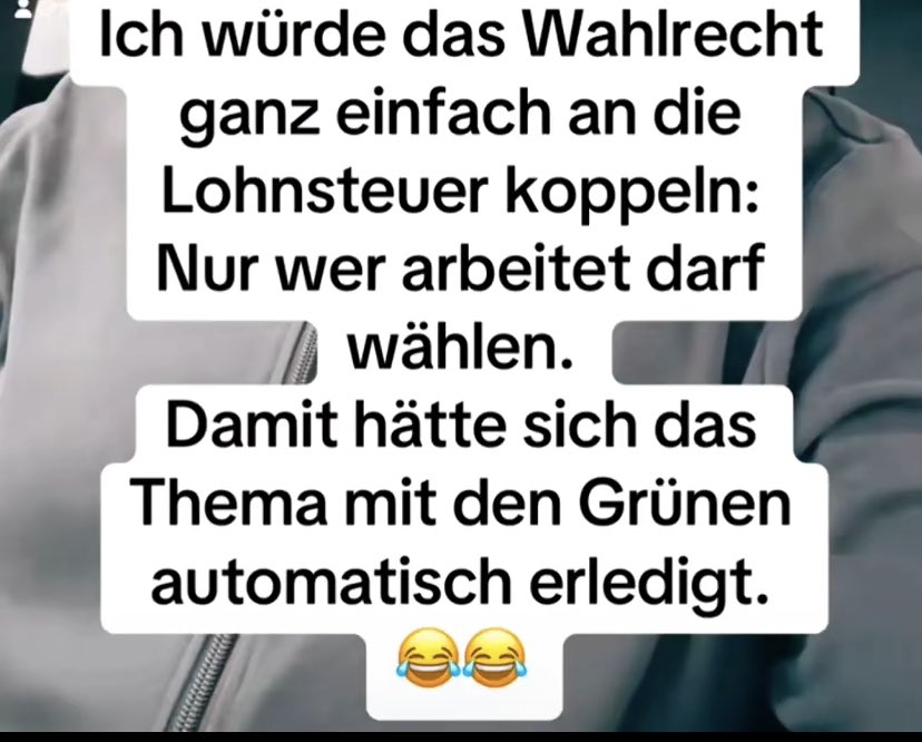Sag mir, das du keine Ahnung von der Sozialstruktur der Wählerschaft hast, ohne mir zu sagen, dass du keine Ahnung von der Sozialstruktur der Wählerschaft hast.