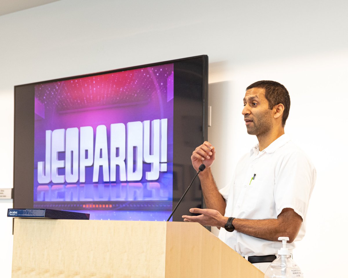 CCFcards's tweet image. Today’s noon conference was cardiology (&amp;amp;more) jeopardy by the one and only @Bcherry20! Lots of pearls, and great times!! Congratulations to @ADuranCraneMD @BerglundMd @aliassi19 @BadwanMD on an outstanding performance 💪 

@venumenon10 @RanLeeMD @CleClinicHVTI  #CCFCardsFam