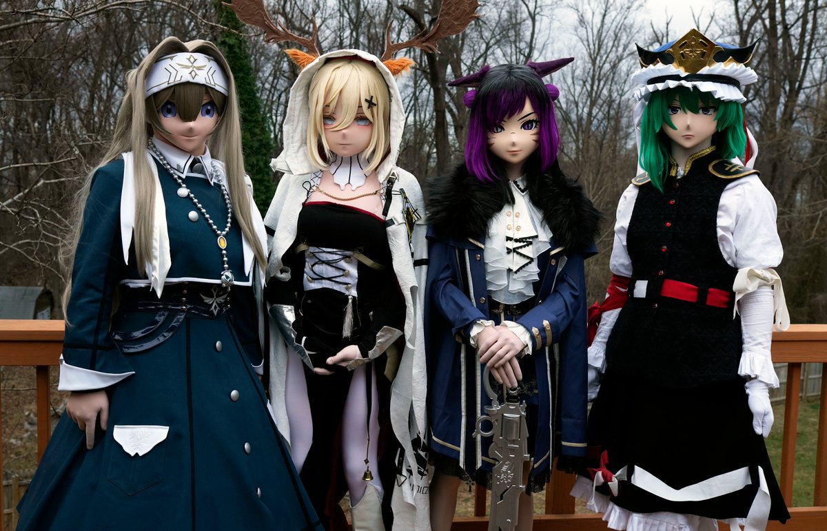The Fancy Outfit Society convenes!
📸<a href="/Omachi5525/">Omachi</a>