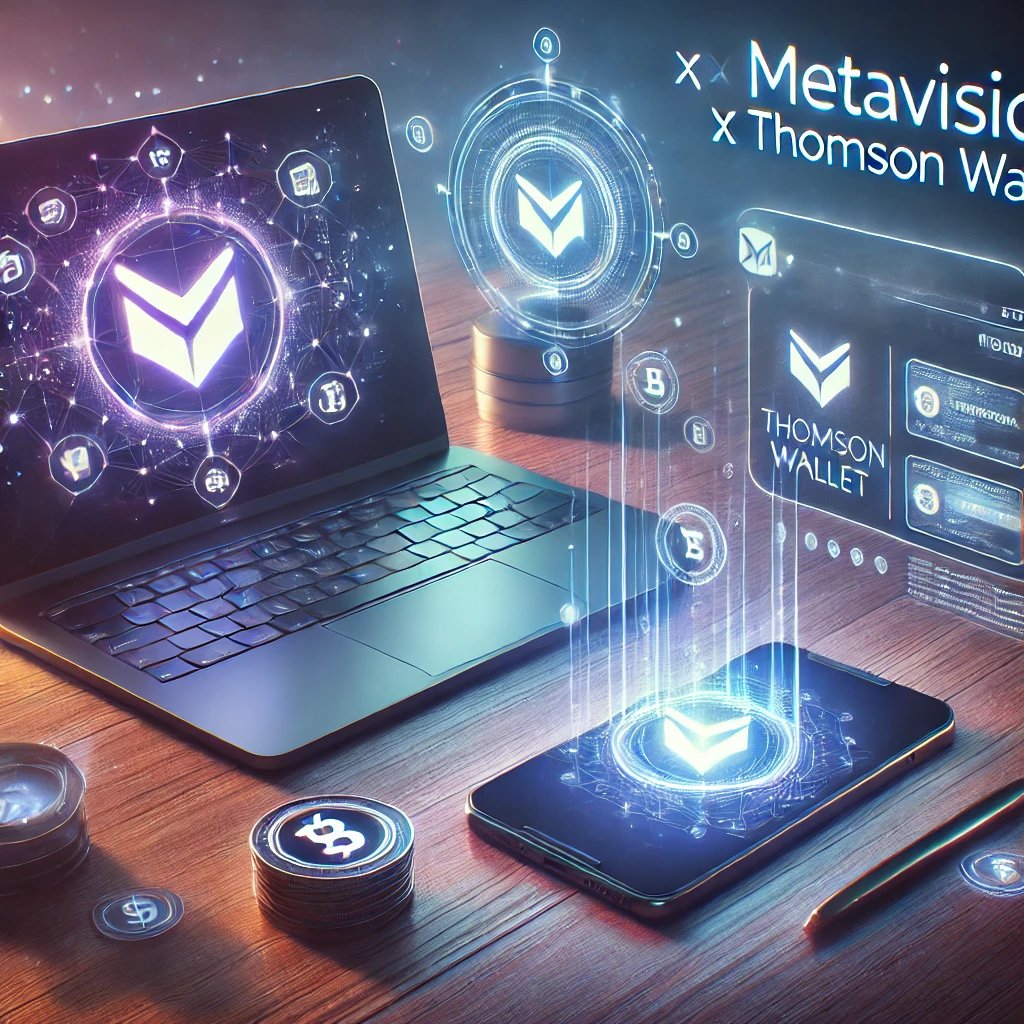 SamiraSalahi's tweet photo. Hey guys!Do you know In a new partnership,@metavisio and Thomson computing come together to bring a new revolution in digital technology. Don't worry about your assets anymore with Thomson Wallet Because with this wallet, your assets remain safe. 
#metavisio
#thomsoncomputing https://t.co/zyZeJBjxRQ