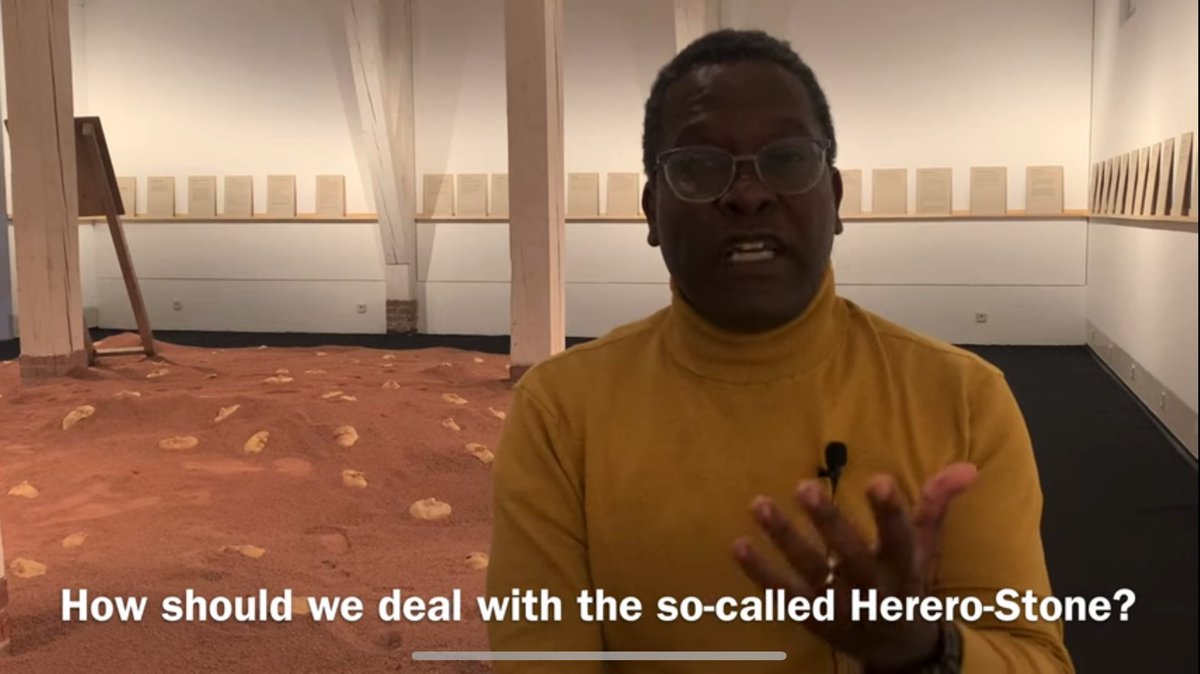 Dr. Matthias Henkel (@henkel_matthias) on Twitter photo VOICES FROM NAMIBIA on #RemembranceCulture
Seth Nowaseb
Dozent School of Medicine, University of Namibia & Vertreter des Technical Committee on Genocide, Apology & Reparations
youtu.be/sIfunf6ej14
#MuseumNeukoelln
#BuriedMemories <a href="/dpwes/">Daniel Wesener</a> @GUnrecht <a href="/HenningMelber/">Henning Melber</a> VOICES FROM NAMIBIA on #RemembranceCulture
Seth Nowaseb
Dozent School of Medicine, University of Namibia & Vertreter des Technical Committee on Genocide, Apology & Reparations
youtu.be/sIfunf6ej14
#MuseumNeukoelln
#BuriedMemories <a href="/dpwes/">Daniel Wesener</a> @GUnrecht <a href="/HenningMelber/">Henning Melber</a>