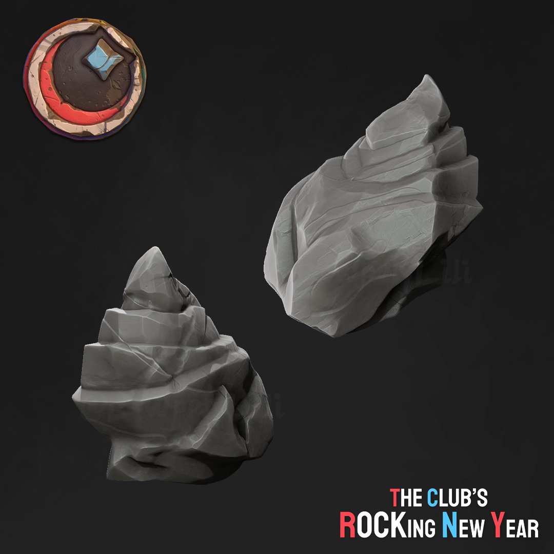 Day 02 for the #TheClubsRockingNewYear !

Took more time for this than last time and played around a lot with the shape!