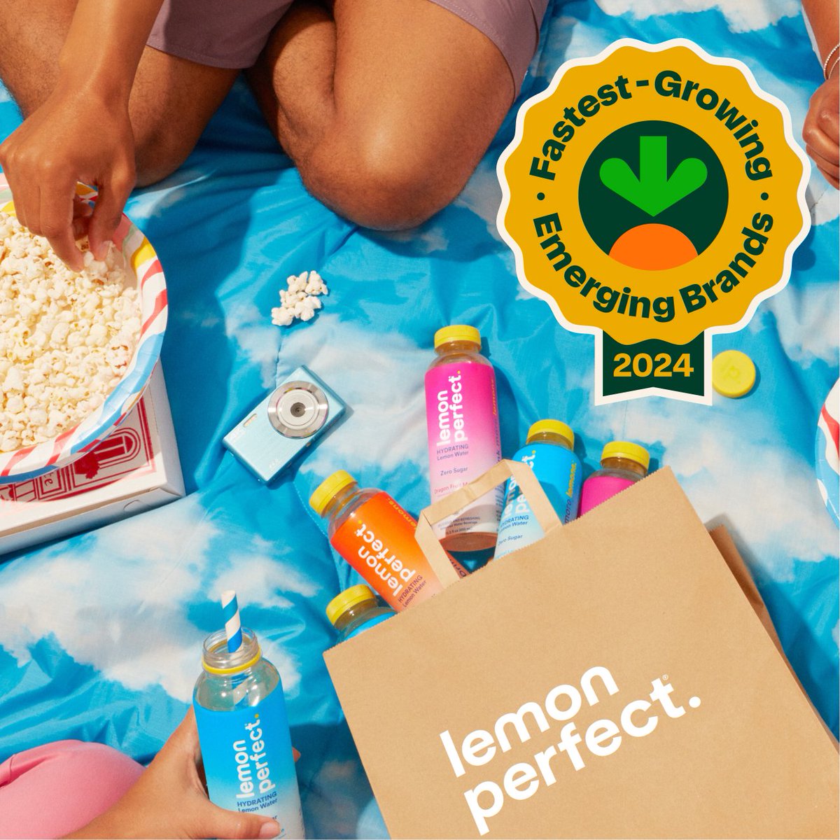 lemonperfect's tweet image. BIG NEWS 🎉 We&apos;re honored to have been named one of @Instacart&apos;s fastest-growing emerging brands for the second year in a row! 🚀