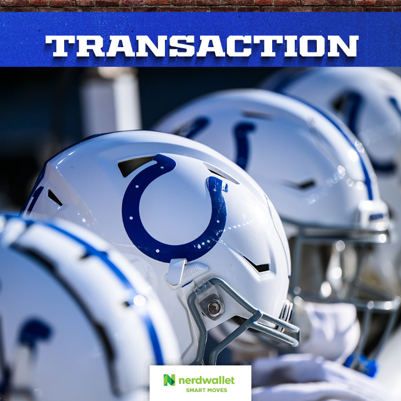 Colts's tweet photo. We have signed LB Jacob Phillips to a reserve/future contract.