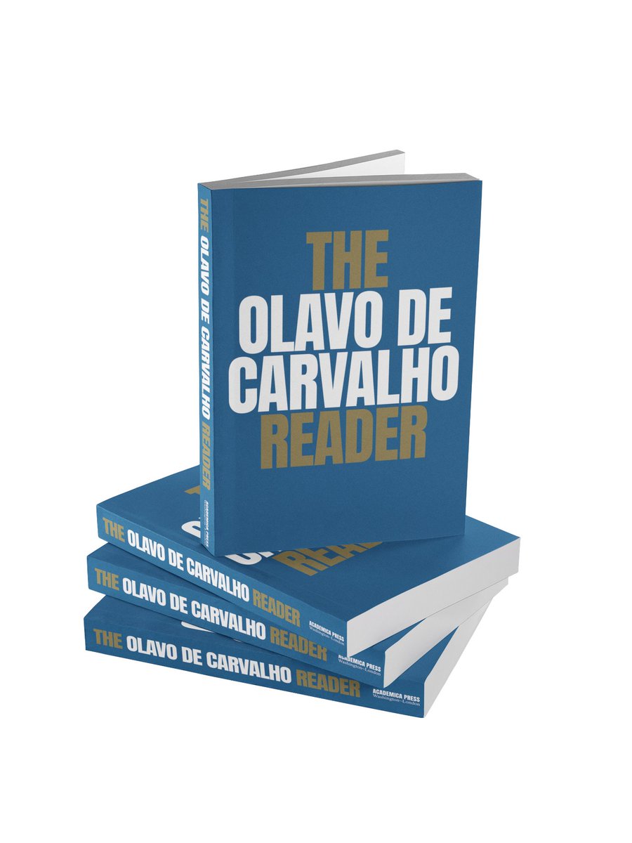 opropriolavo's tweet image. “The Olavo de Carvalho Reader” é uma coletânea inédita que reúne textos extraídos de mais de 30 livros, além de outros materiais inéditos, organizados, traduzidos e editados para o público internacional.
📖 Adquira seu exemplar via Amazon ou acesse: olavodecarvalhoreader.carrd.co