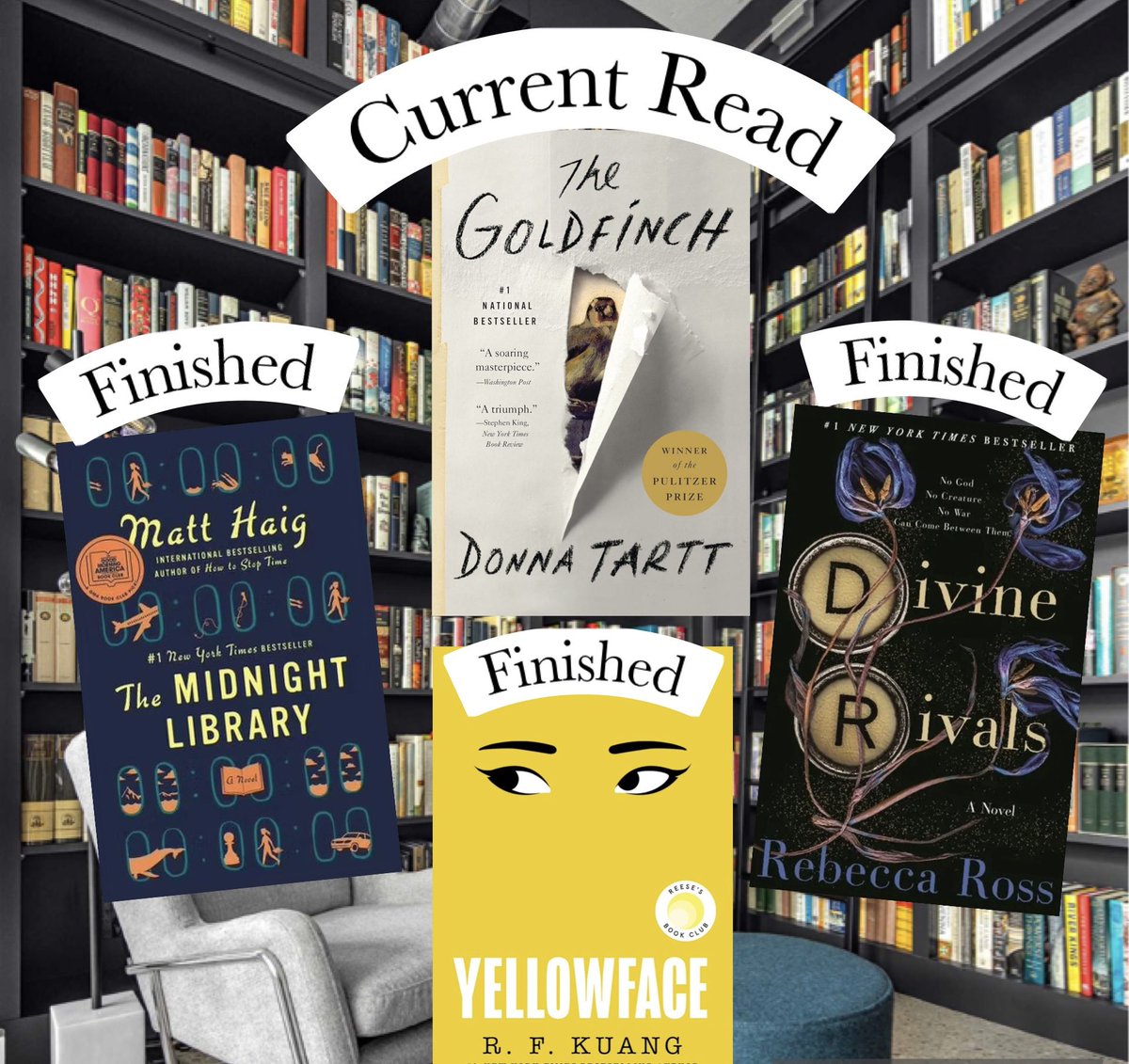 I know it is not a lot, especially for those who read about fifteen books a month, but I can’t believe I read three books in December, which was my busiest month!
I started audiobooks while driving, doing chores &amp; working out! 🙌🙌

Happy Reading &amp; Happy New Year!! 

#iamreading