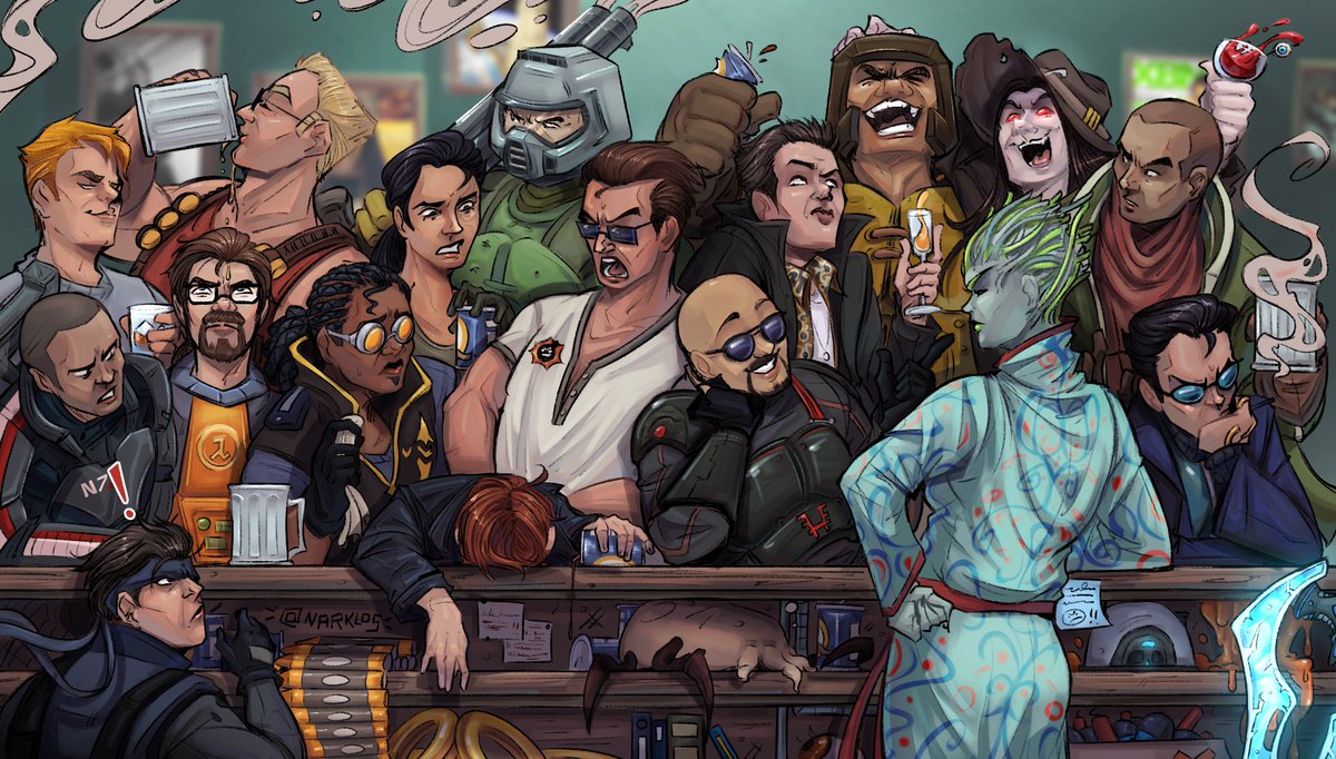 narklos's tweet image. Call me Nark! I'm a 2D/3D artist and technician in my last year of uni.
Did work for TFS2, Project17 and TFConnect, currently working w/ The Quake Pub, Tregs Productions, and a few NDA productions. Also bagged 5+ years in Source modding.
Open for freelance work! 💥