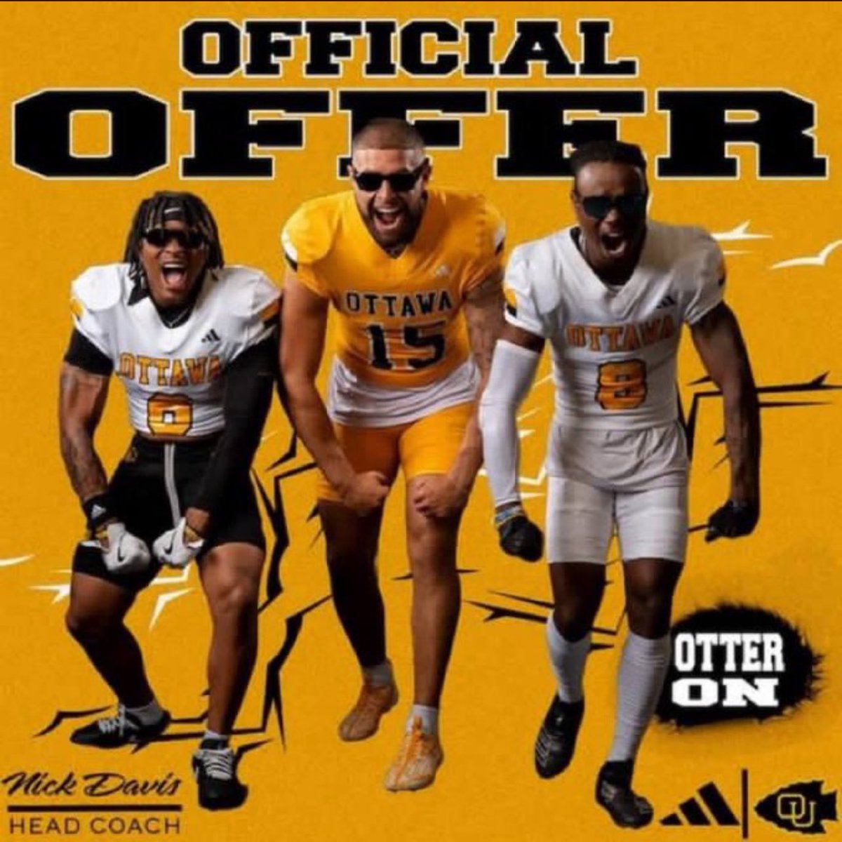 Grateful to receive an official offer from ottawa!! <a href="/CoachNickDavis/">Nick Davis</a> <a href="/coachwillard70/">Chance Willard</a> <a href="/CoachCOOP89/">Kyle Cooper</a> <a href="/zachmueller13/">Zach Mueller</a> <a href="/Myster_Parker/">N. Parker, M.S.</a>