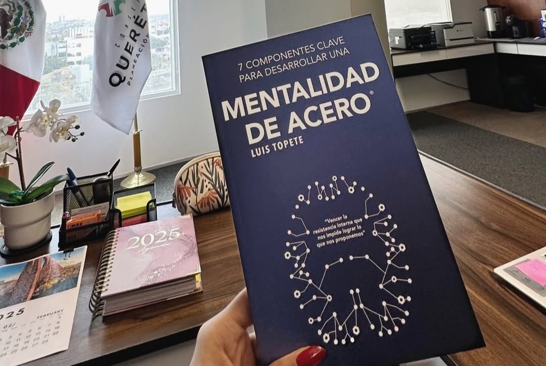 El día de hoy tuvimos la grata visita de <a href="/topetelm/">Luis Topete</a> Luis Topete en las instalaciones del  Consejo Querétaro Planeación Estratégica , donde conversamos sobre "Mentalidad de Acero" comenzando de gran forma nuestro andar en este 2025.
#Liderazgo #MentalidadDeAcero